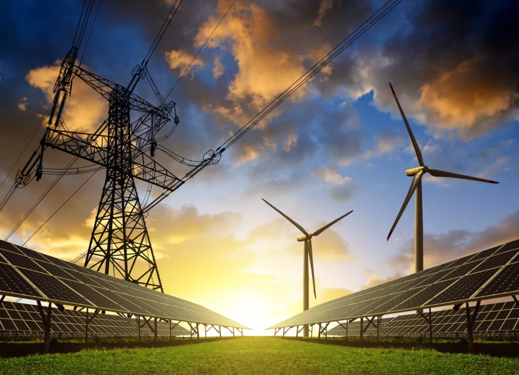 Energy Industry, renewable and non-renewable energy sectors.